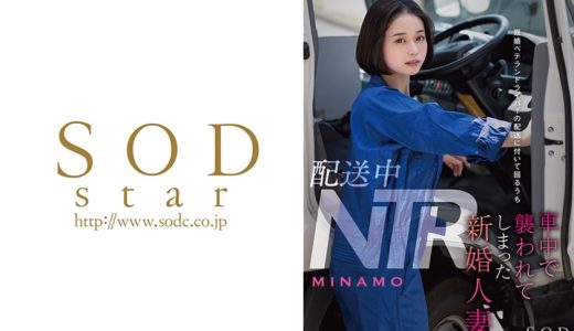 配送中NTR 既婚ベテランドライバーの配送に付いて回るうち車中で襲われてしまった新婚人妻 MINAMO