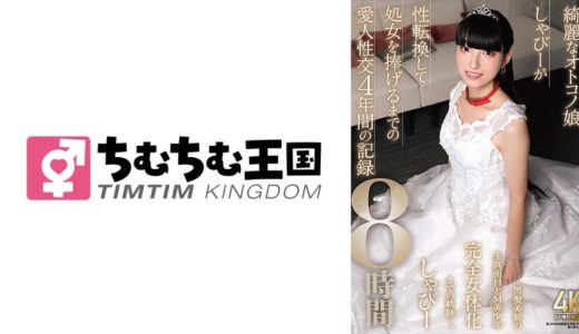 綺麗なオトコノ娘しゃびーが性転換して処女を捧げるまでの愛人性交4年間の記録8時間